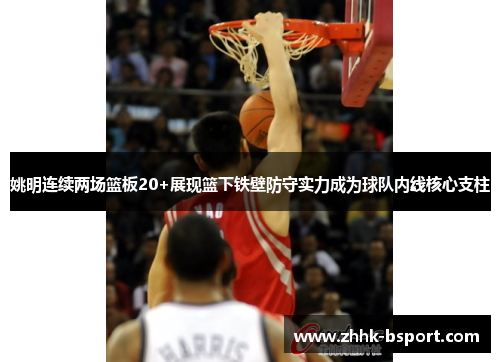姚明连续两场篮板20+展现篮下铁壁防守实力成为球队内线核心支柱